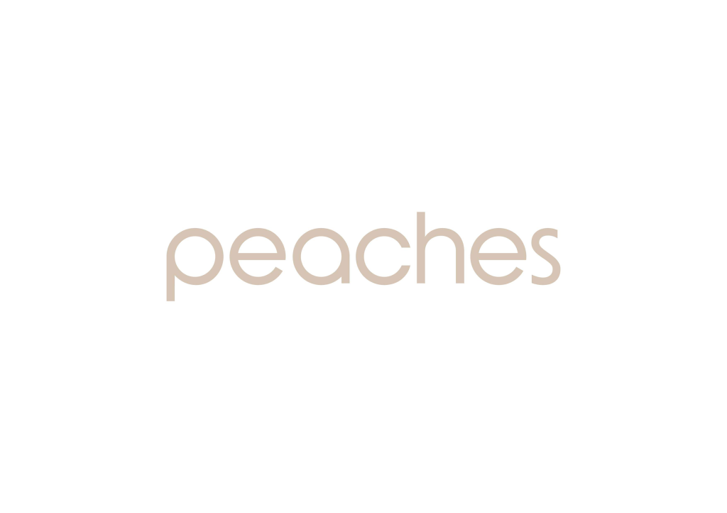 Peaches Logo, Kunde von SHOWOFF Media