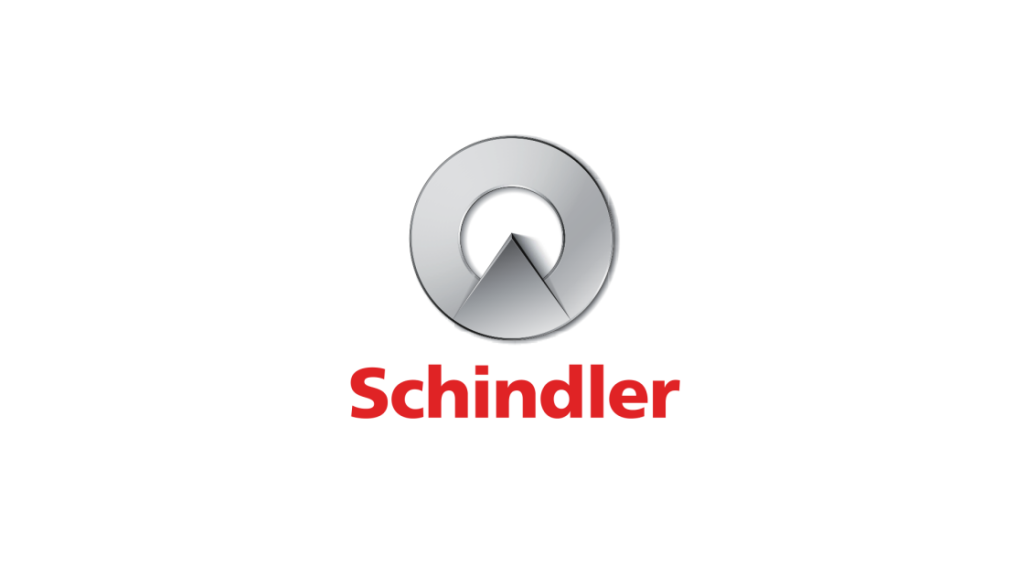 Schindler Logo, Kunde von SHOWOFF Media